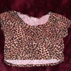 Cheetah Croptop